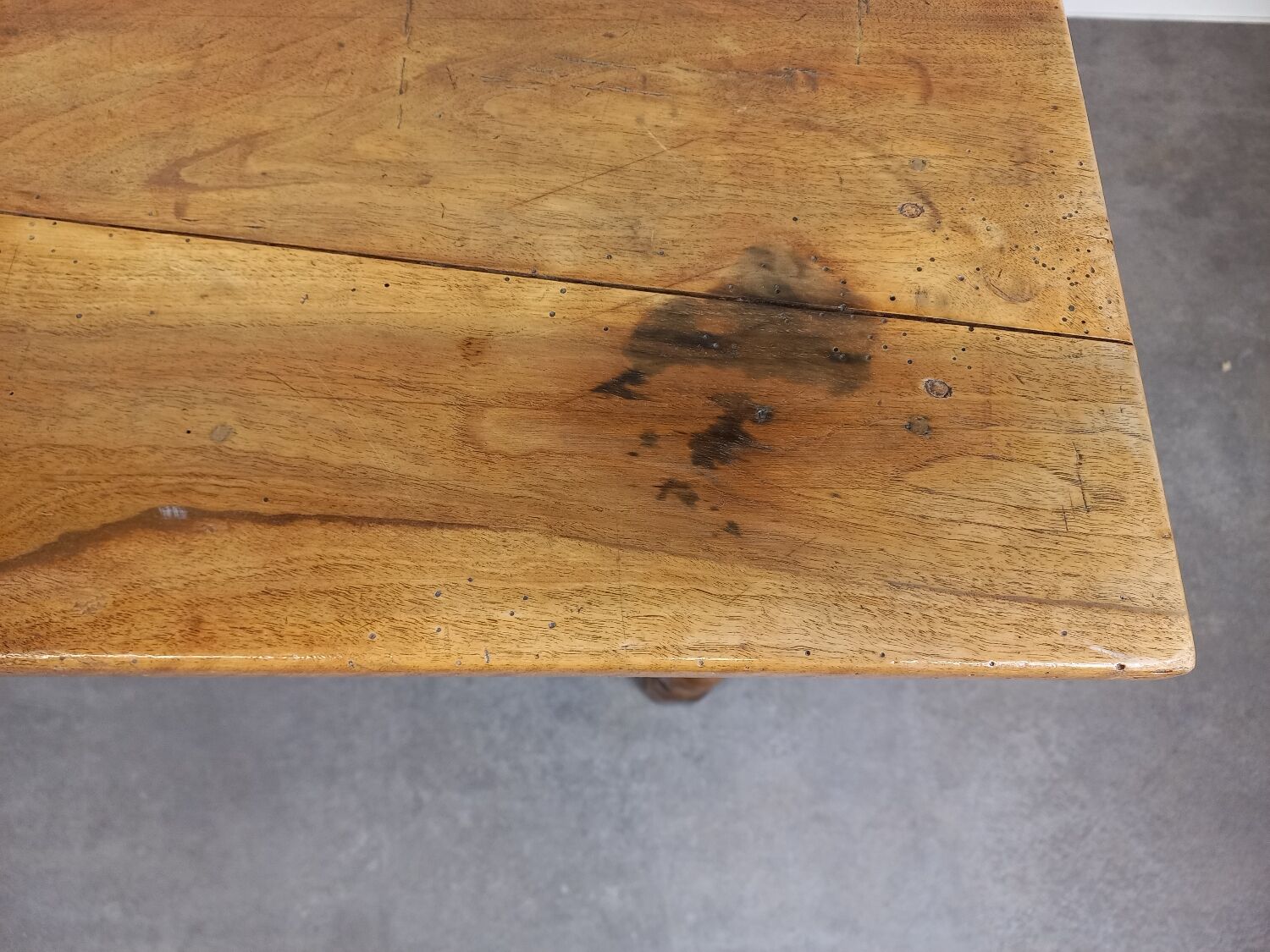 Walnut bistro table