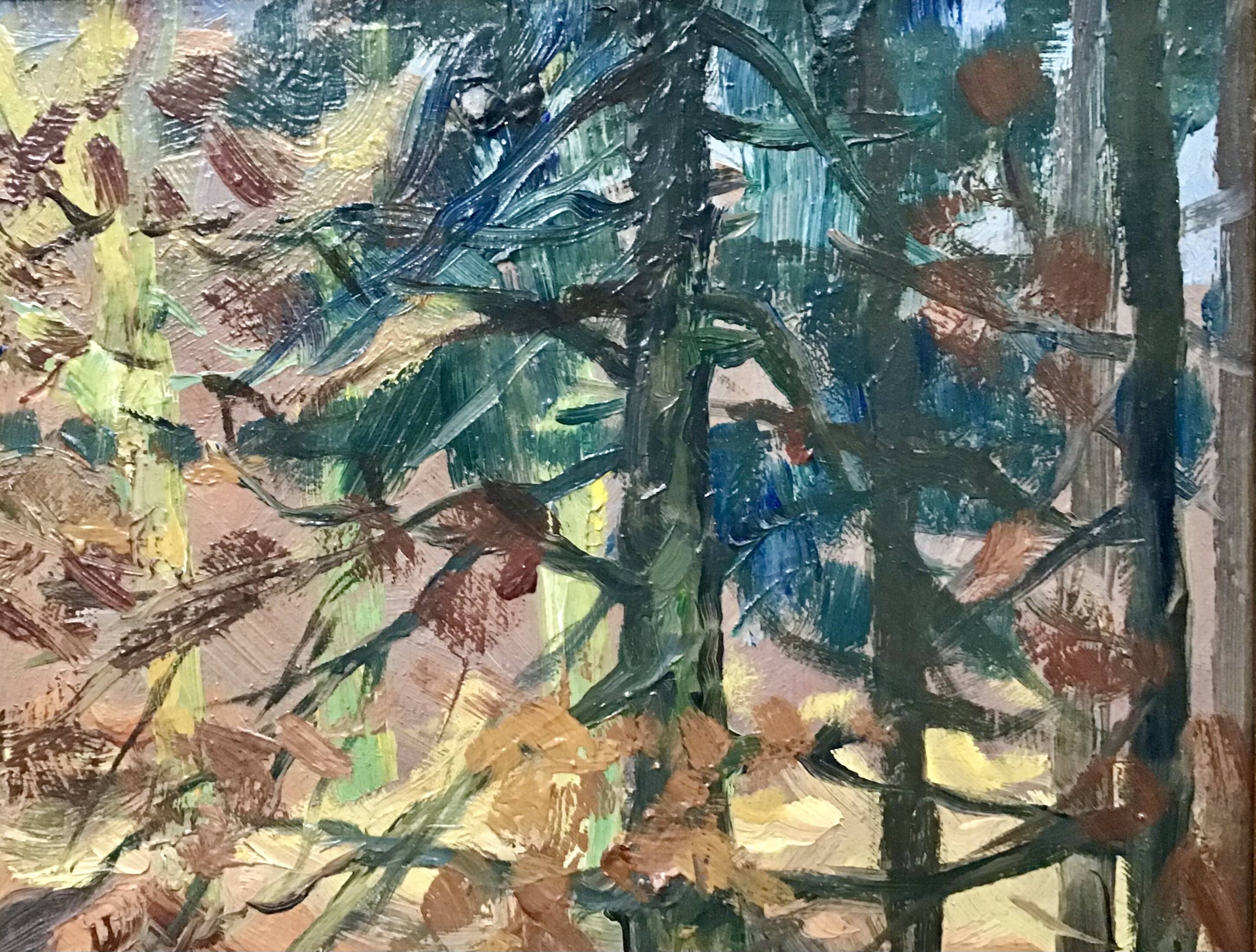 “Stream in the forest” by Modeste-Jean Lhomme. Liège school of landscape