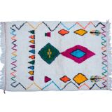 Tapis berbère coloré 138x101cm