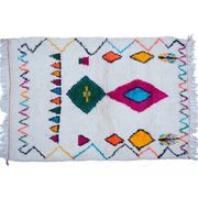 Colorful Berber carpet 138x101cm