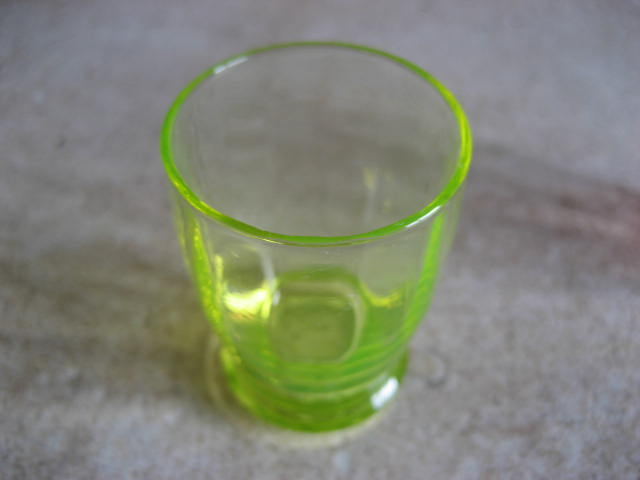 2 vintage liqueur glasses - Ouraline-