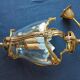 Suspension en bronze vintage