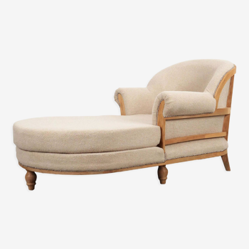 Méridienne en chêne, design danois, années 1960, production: danemark