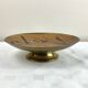 Cup/empty pocket in enameled brass on foot