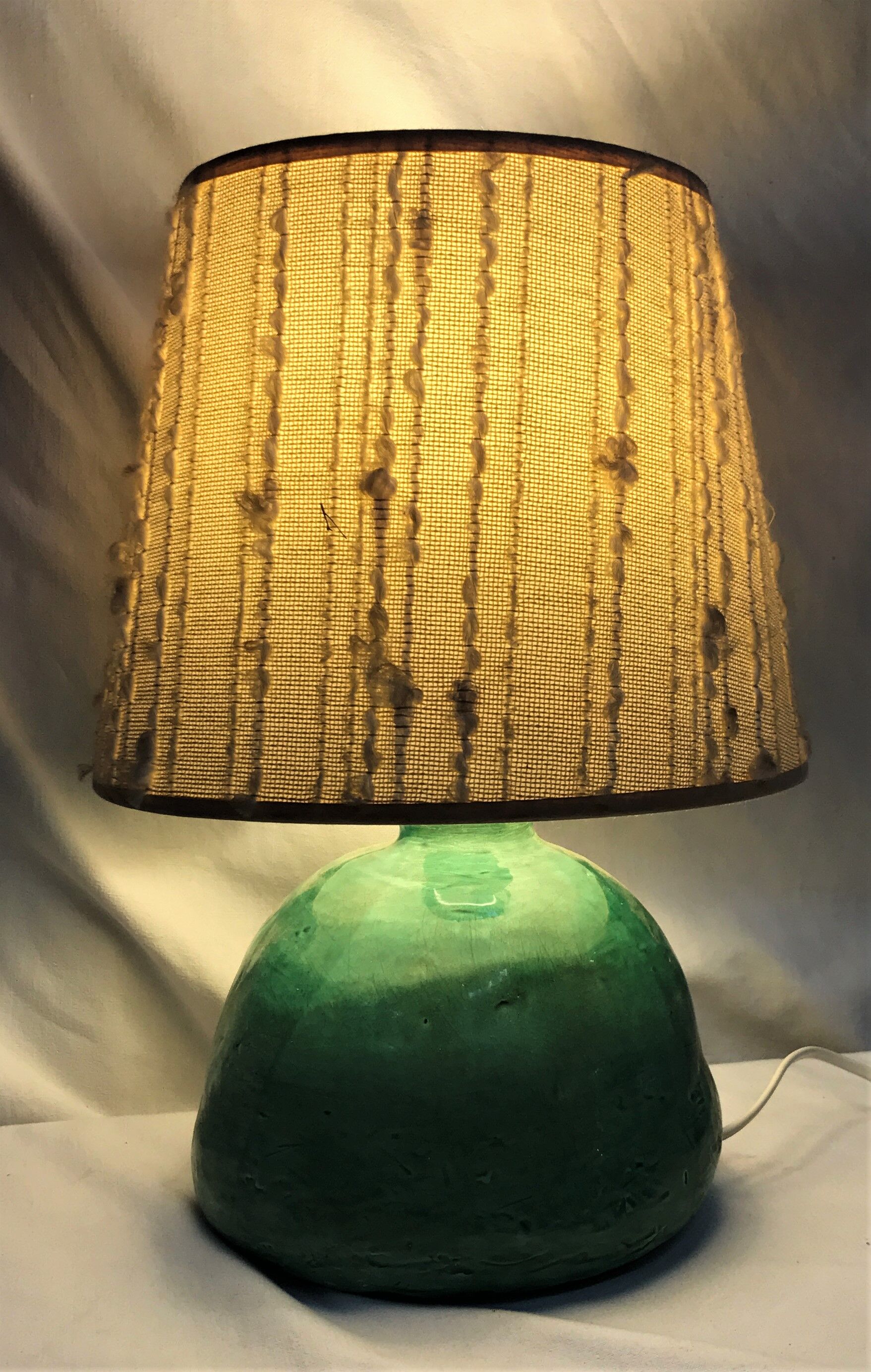 Ceramic bedside lamp