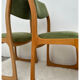 Set of 4 Self sled chairs