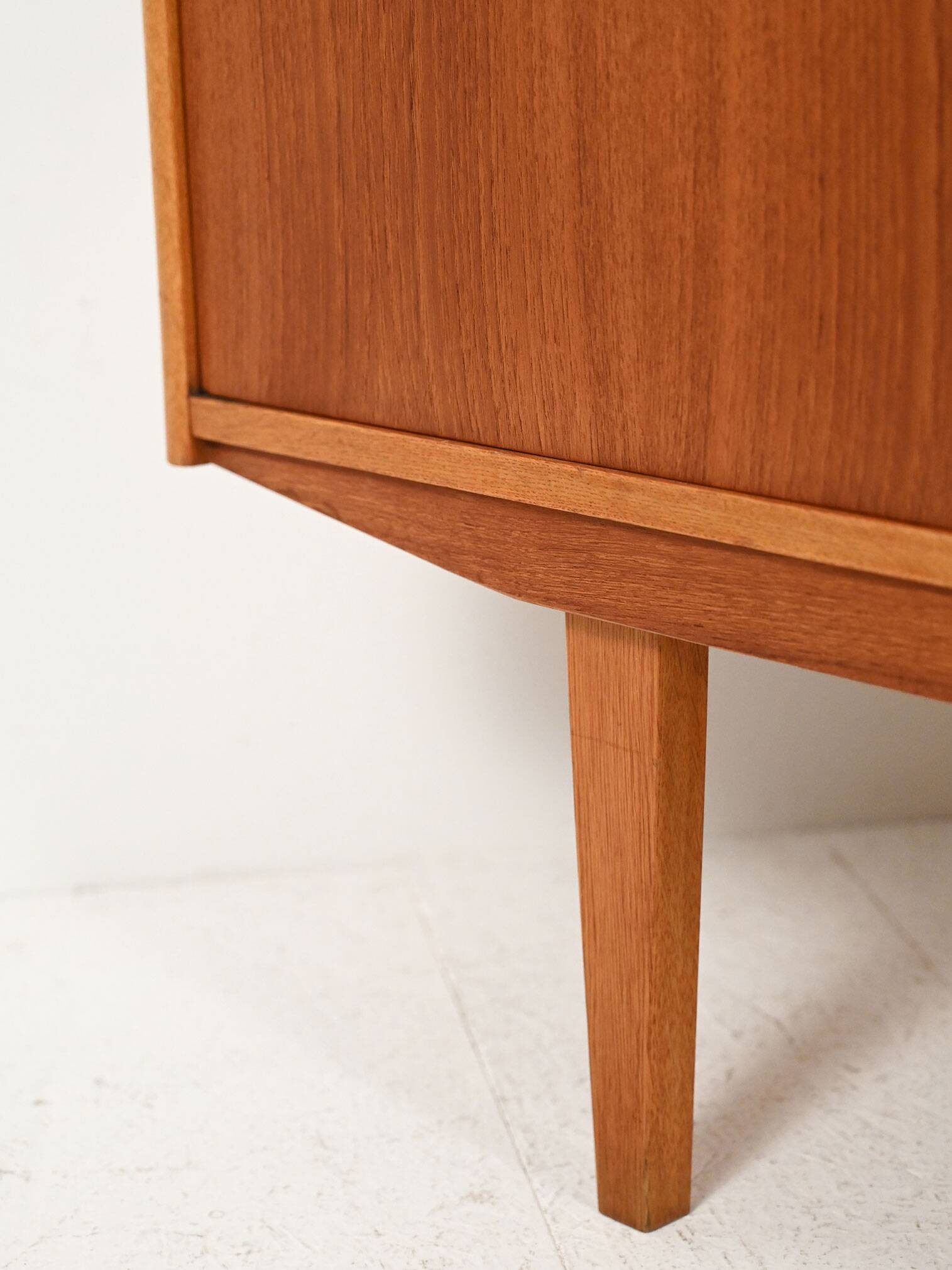Elegant-lined Scandinavian 1960s sideboard