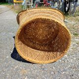 Pair of Vintage Wicker Armchairs
