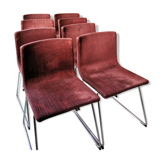Lot of 8 chairs