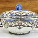Vegetable dish small soup tureen Gien children at the Dionysus press 1941/1950