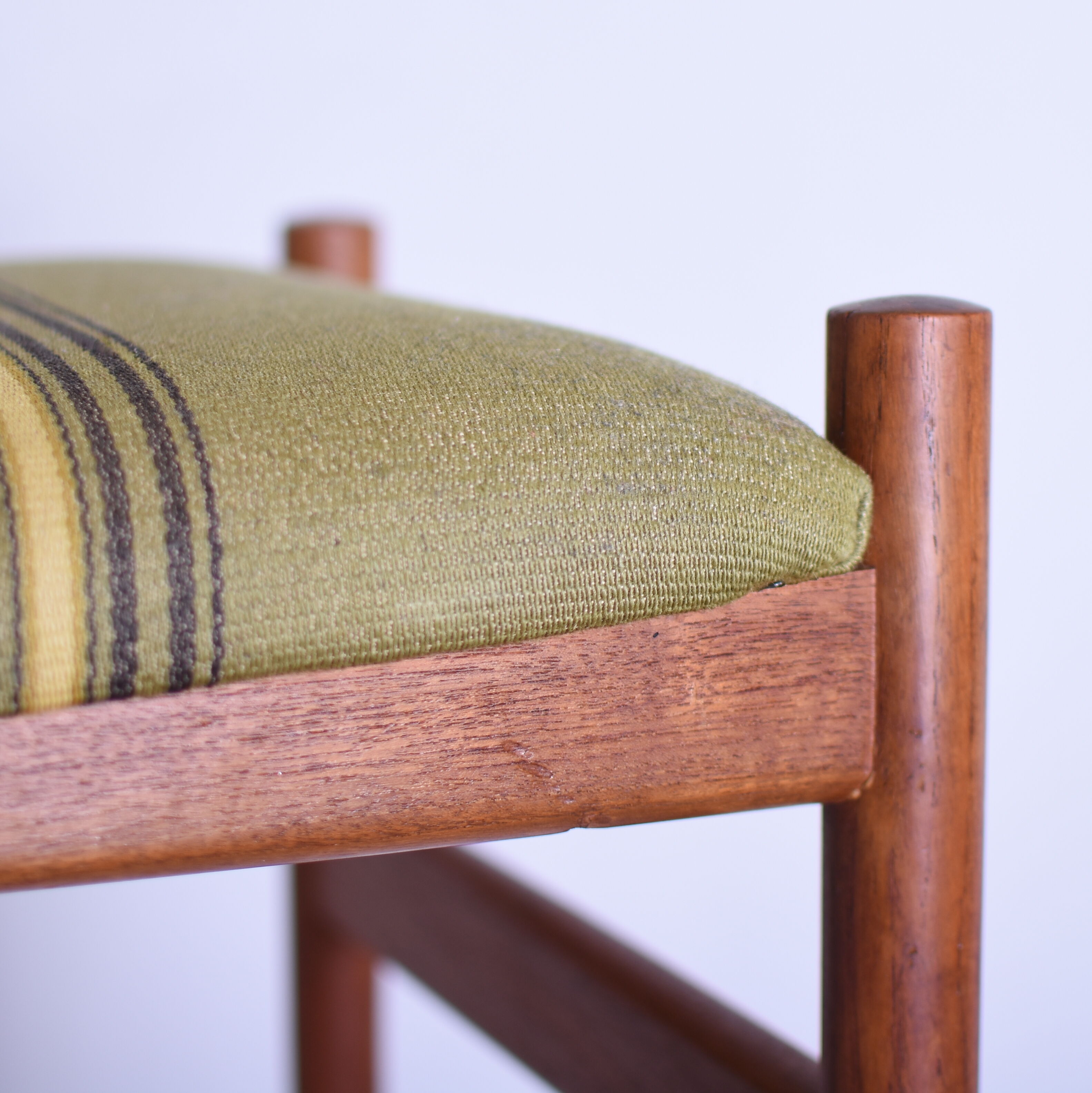 Teak stool, Denmark, 1960s