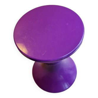 Vintage purple Stamp tam tam stool