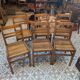 Set of reconstruction chairs