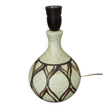 Lampe de table Bente Jessen – Céramique danoise – Années 1970 – Signée