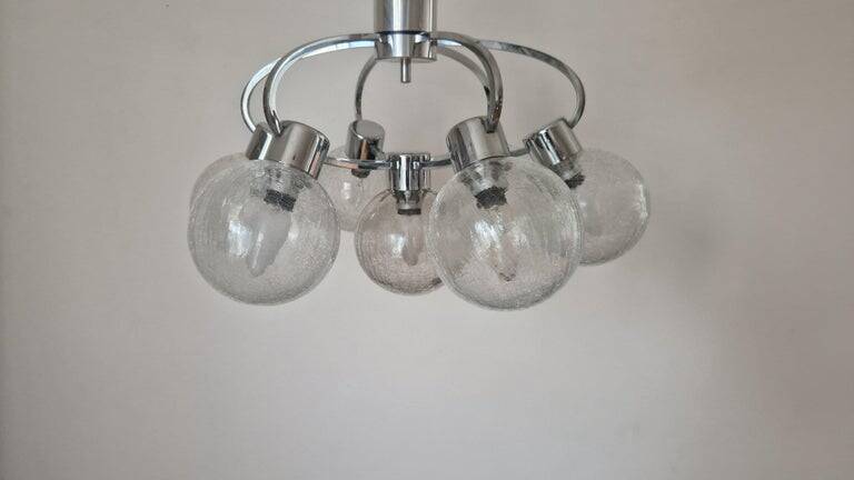 Rare Midcentury FlushMount or Chandelier Galaxy, Germany, 1970s