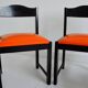 Set of 6 vintage Scandinavian chairs from the 1960s
