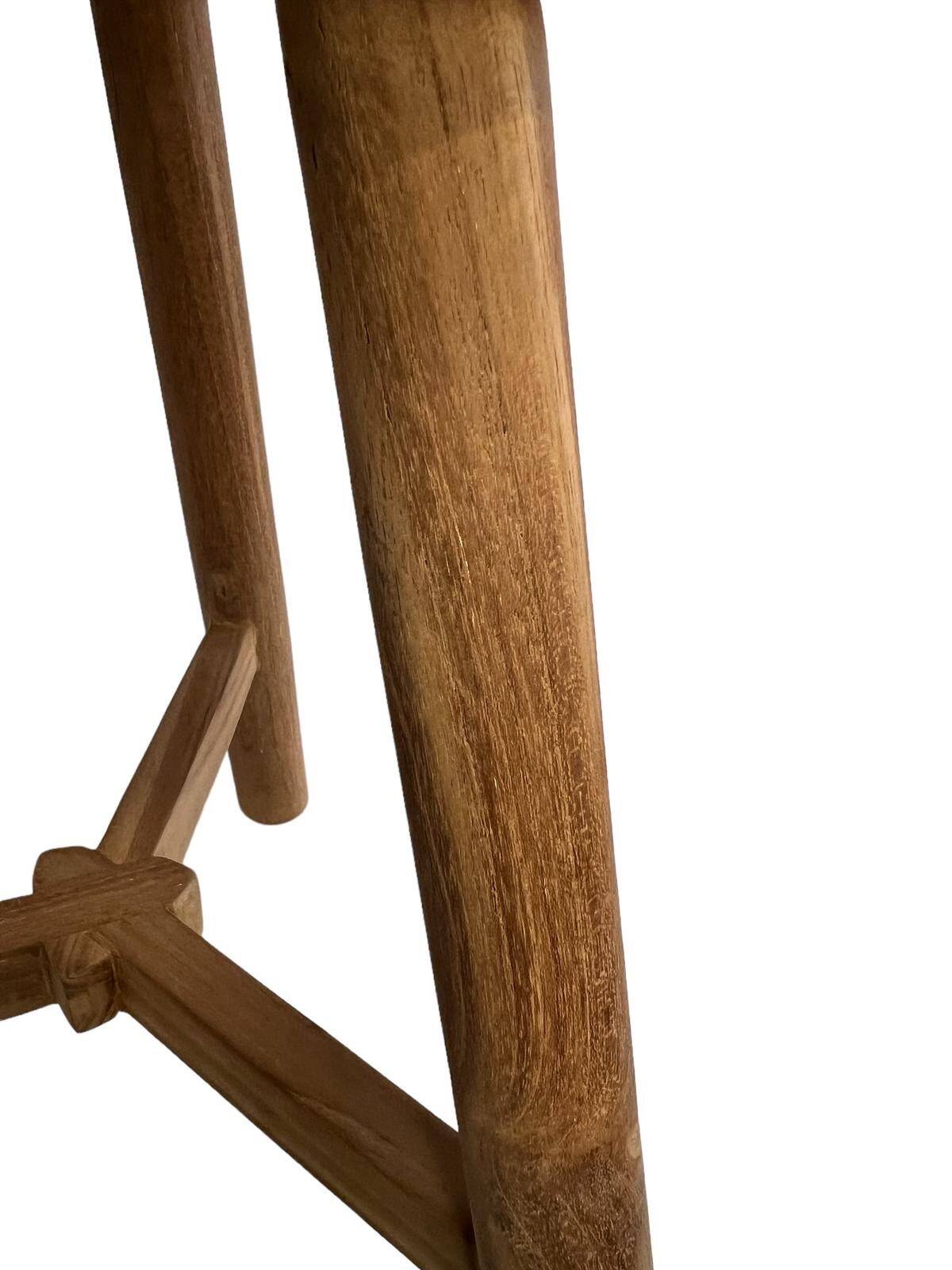 Teak wood stool