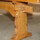 Pair of vintage dining room benches by Robert Mouseman Thompson