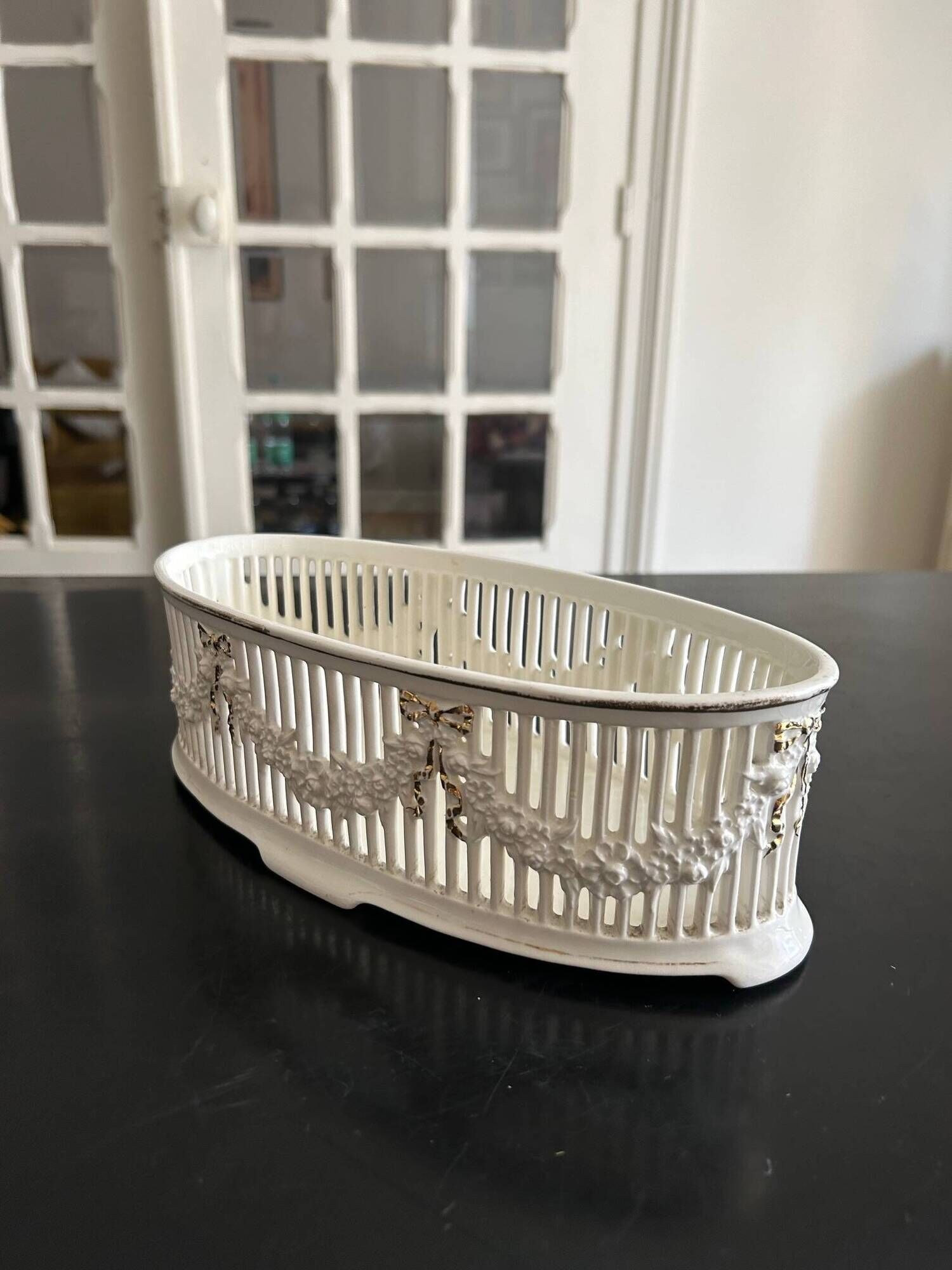 Max Roesler planter, Rodach porcelain