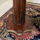 Marquetry pedestal table from the end of the 19th century