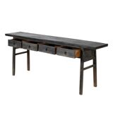 Moyi - Ancient Chinese console with drawers in elm no. 1