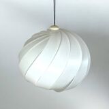 Harvey Guzzini Alicante Large White Acrylic Lamp with Sculptural Shape, 1960s