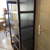 Wooden and glass showcase