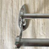 Retro bathroom towel rack