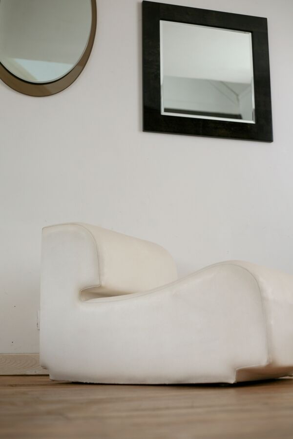 Fauteuil de Cini Boeri modèle Bobo édition Arflex diffusion Mobilier International Italie 1968