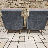 Pair of 1960 armchairs