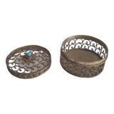 Antique openwork incense box from Asia