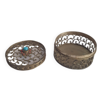 Antique openwork incense box from Asia