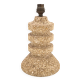 Stone column lamp, 1960s