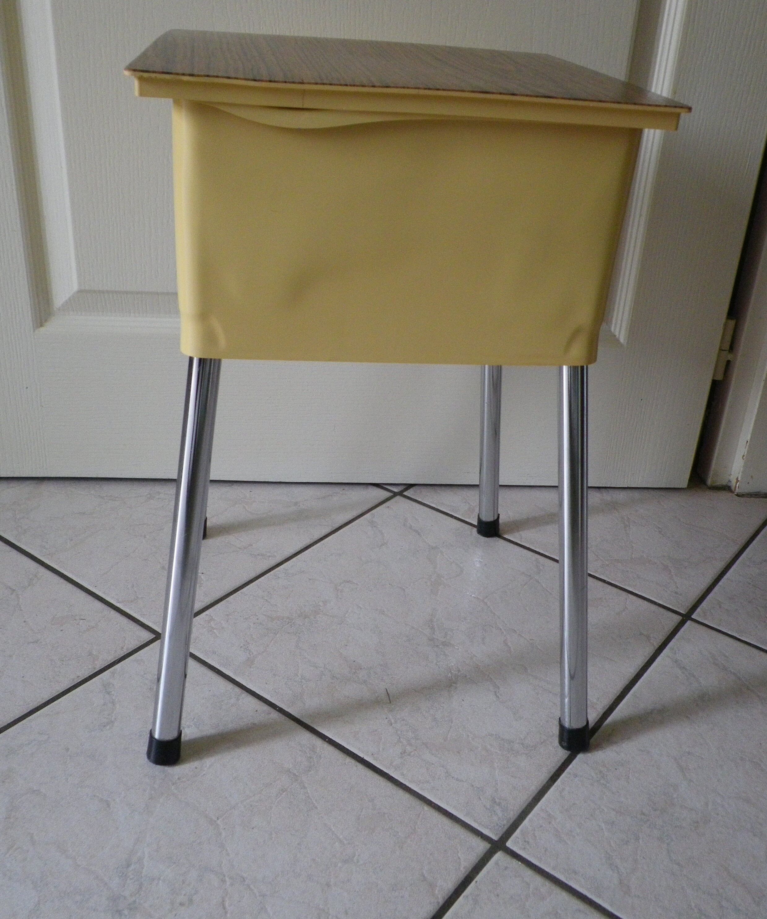 Vintage stool with storage box -1960s