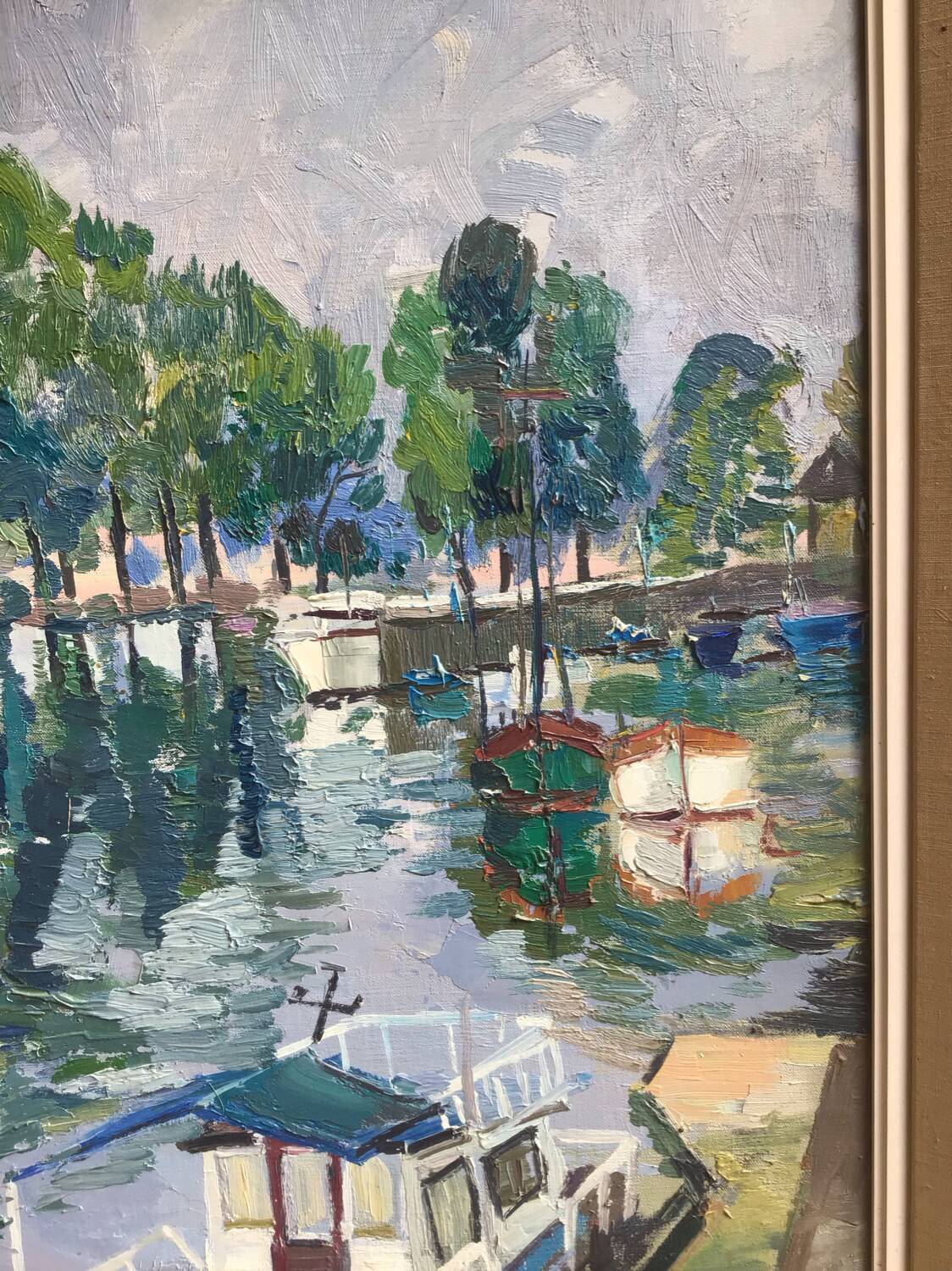 Micheline Masse painting