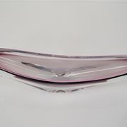 Mid-century Glass Bowl,designed Josef Hospodka for Chribska,1960's.