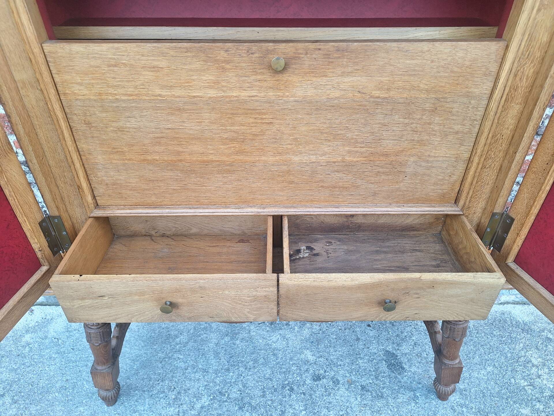 Former secretary, vintage desk, sideboard, side unit.