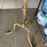 Louis XVI bronze and brass console