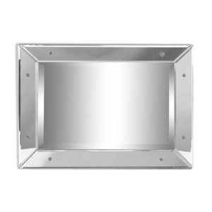 miroir en verre bizeauté