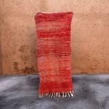 Red Moroccan carpet - 84 x 197 cm
