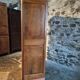 French antique oak wardrobe from the 1930s.