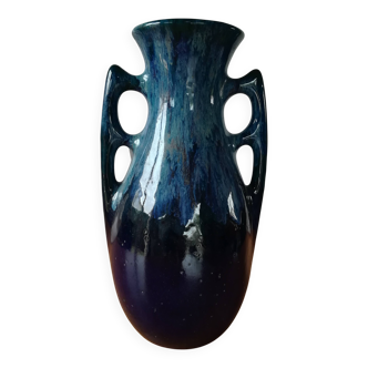 Stoneware Vase, Glazed Ceramic, Labrec Art Workshop