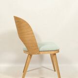 Chaises de salle à manger en chêne naturel, lot de 2/4/6/8, pour salle à manger, restaurants (HoReCa), bureau