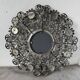 Vintage Mexican metal large mirror