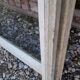 Wooden canopy 3 windows with bellows and abbatant