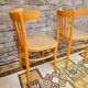 Pair of chairs bistrot 1960s vintage