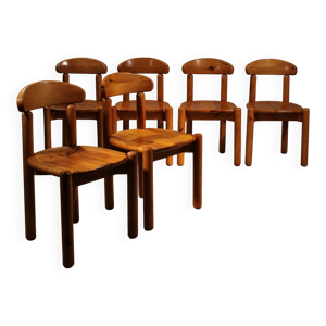 6 chaises de salle à