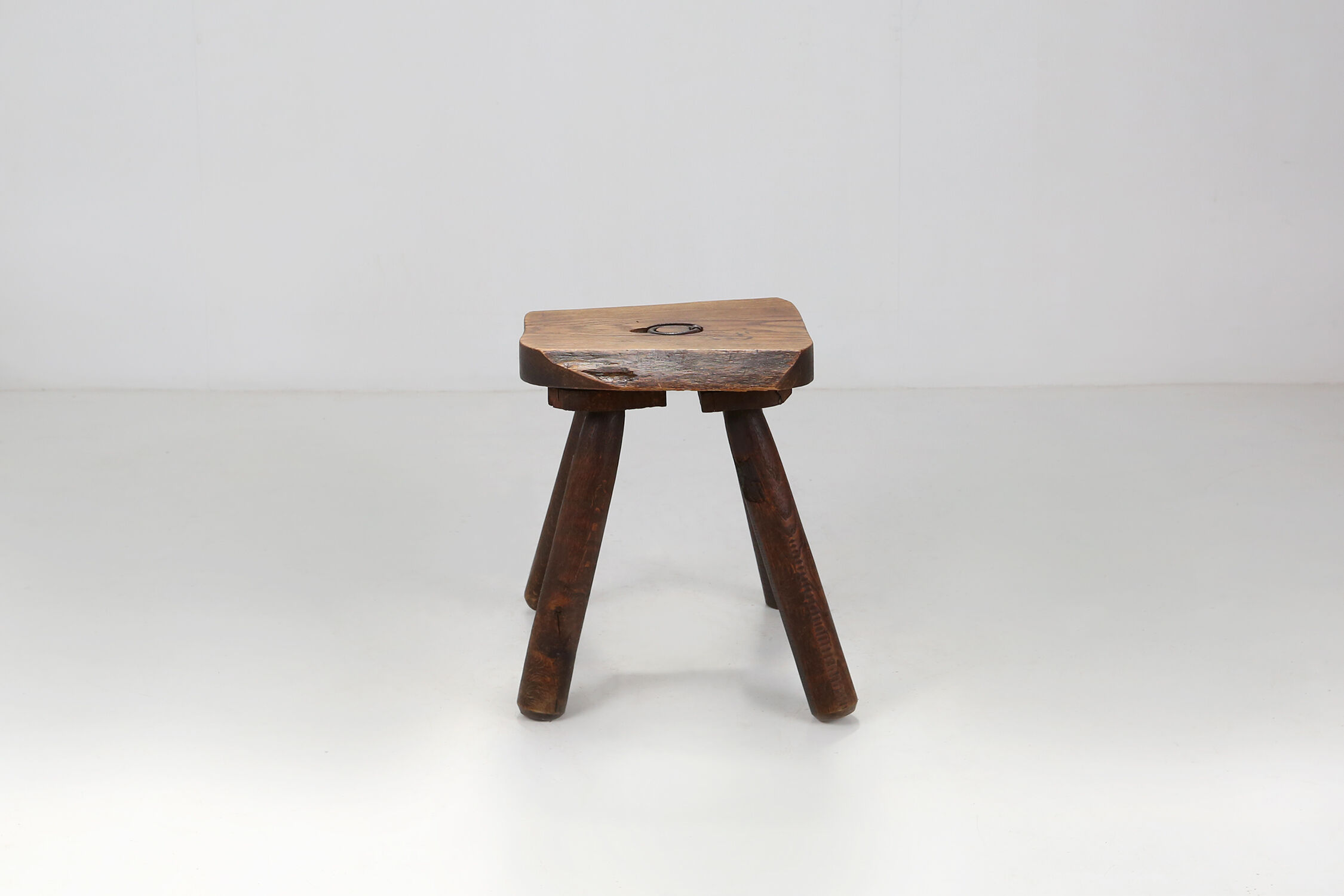 Rustic wooden stool ca.1900