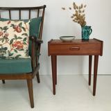 Vintage Danish bedside table