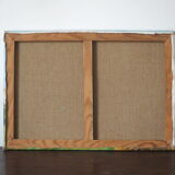 Oil on landscape canvas